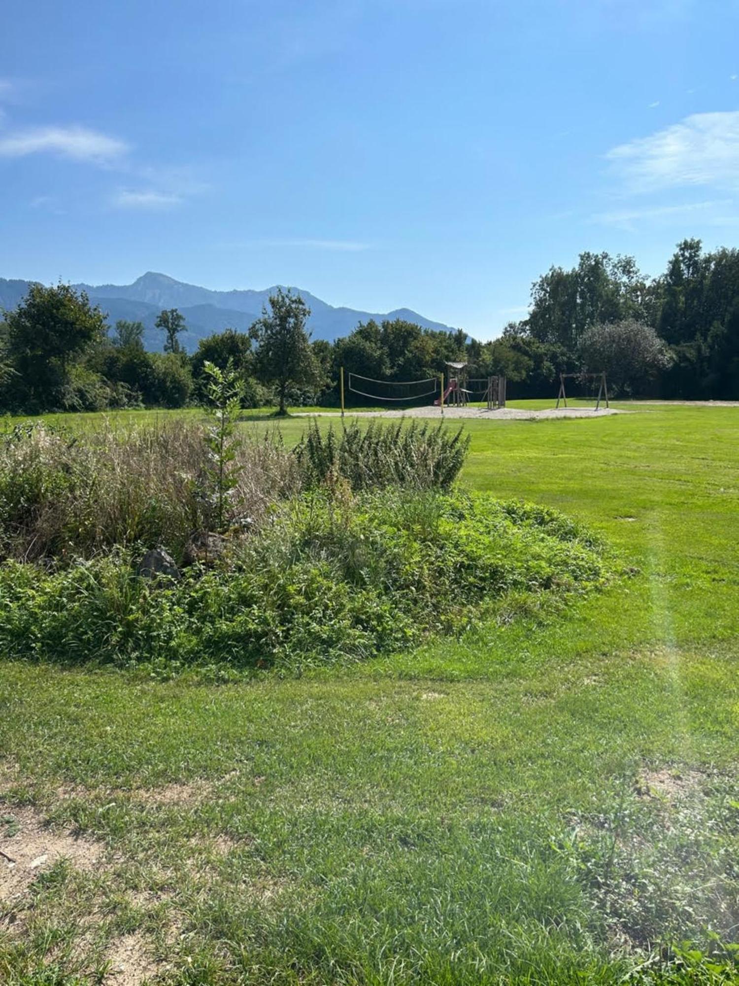 Gabi Mit Pool Und Sauna Übersee Kültér fotó