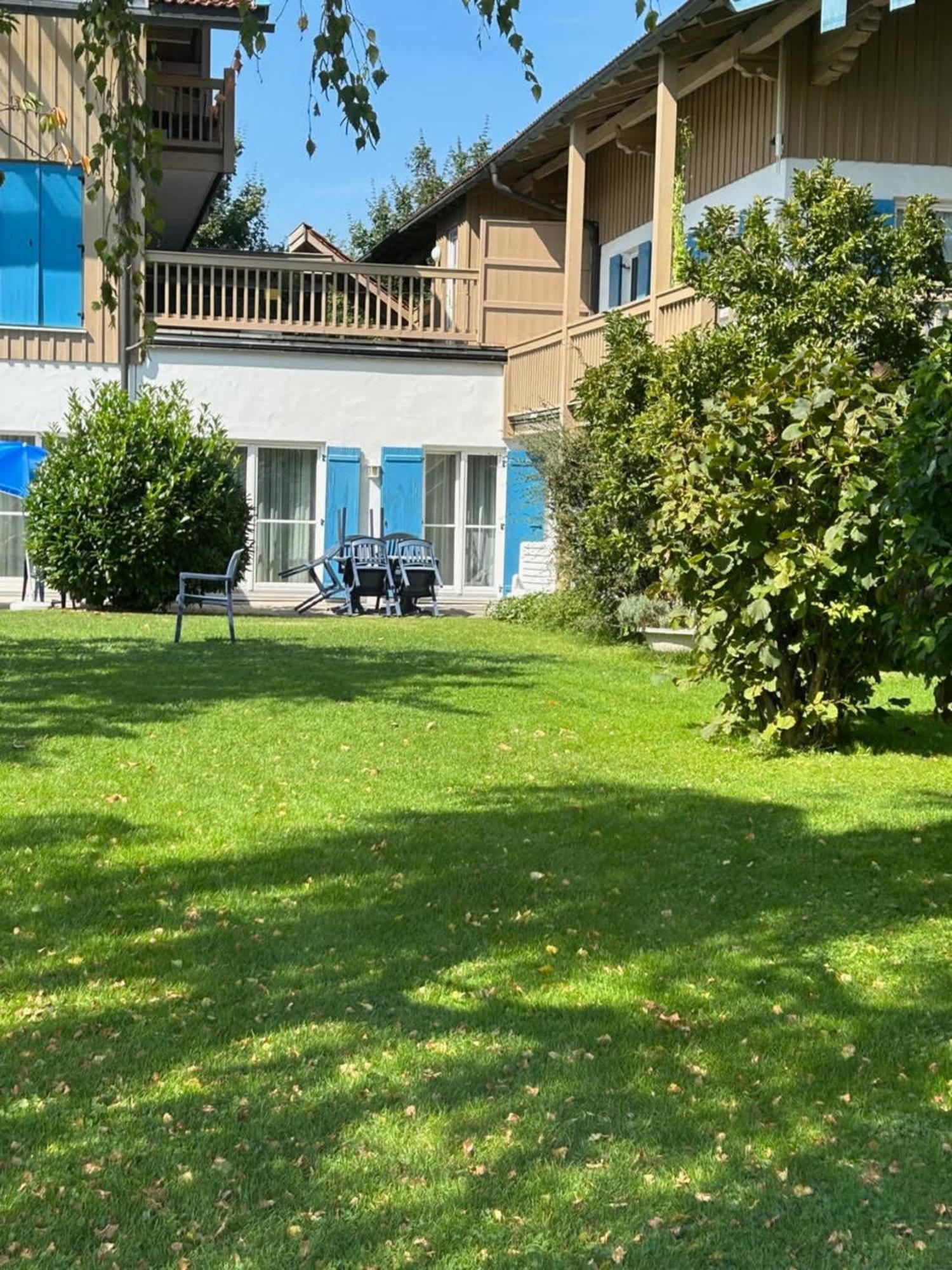 Gabi Mit Pool Und Sauna Übersee Kültér fotó